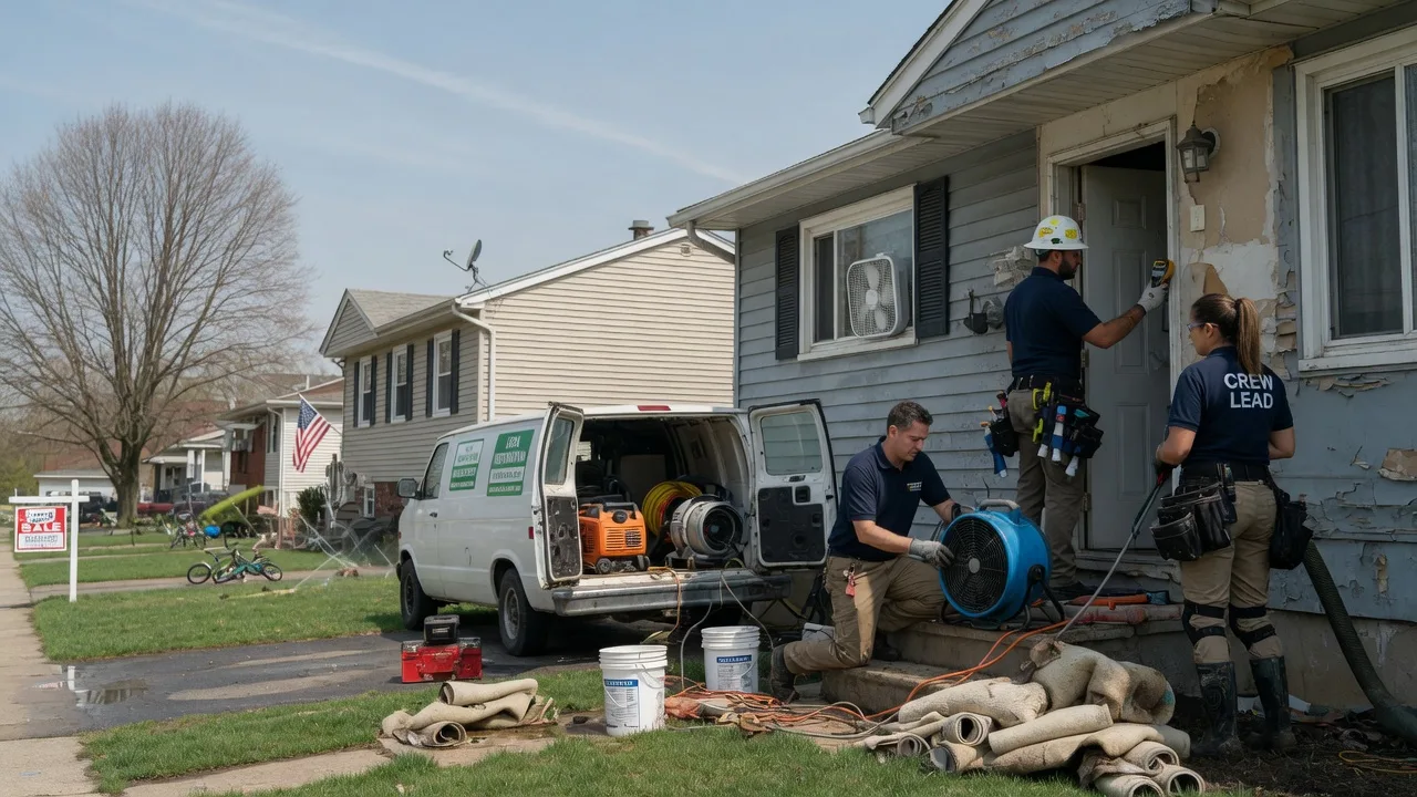 Flood Cleanup in Johannesburg, MI near me
